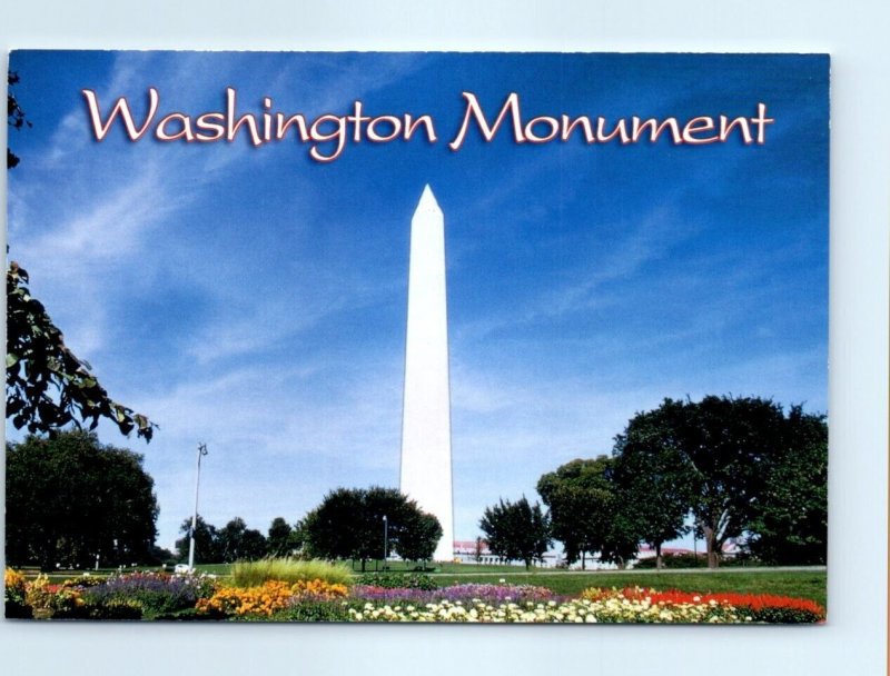 Postcard - The Washington Monument - Washington, District of Columbia