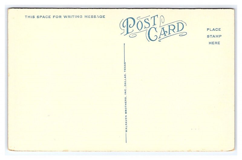 Postcard High School Erie Kansas