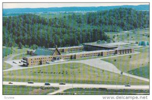 Aerial View, Seminaire Marie, Reine du Clerge, Metabetchouan, Lac St-Jean, Qu...