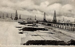 Fellows, California - The Packs and Materials Yard - c1908