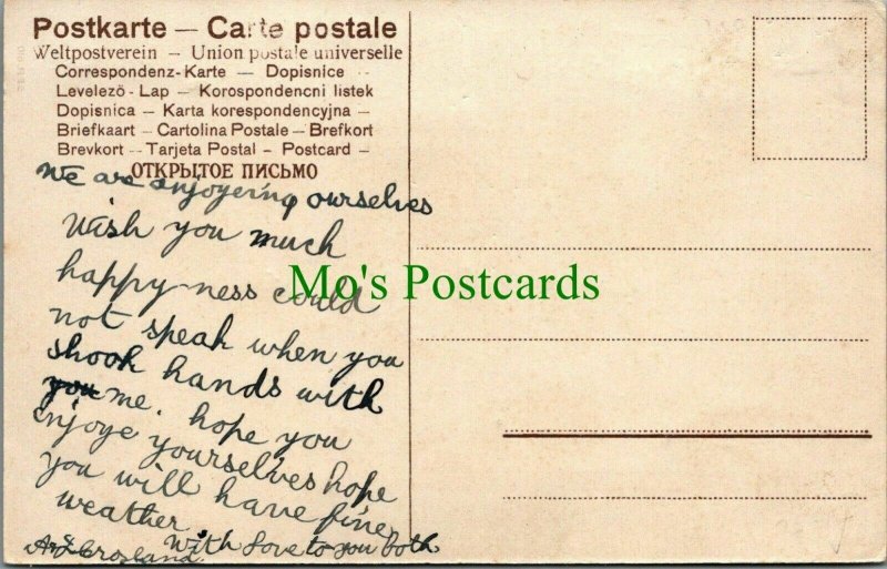 Lancashire Postcard - A Mother's Love From Blackpool  RS26041