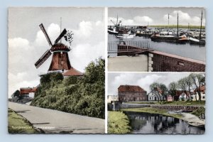 Multiview Nordseebad Carolinensiel-Harlesiel Wittmund Germany DB Postcard L14