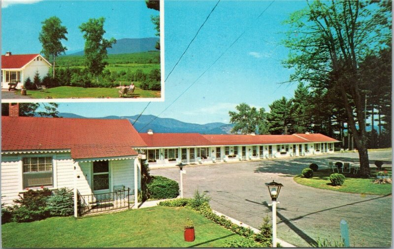 North Conway Motel Routes 16 & 302, New Hampshire postcard