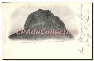 Postcard Old Ariege Lavelanet Ruins of Castle Montergue