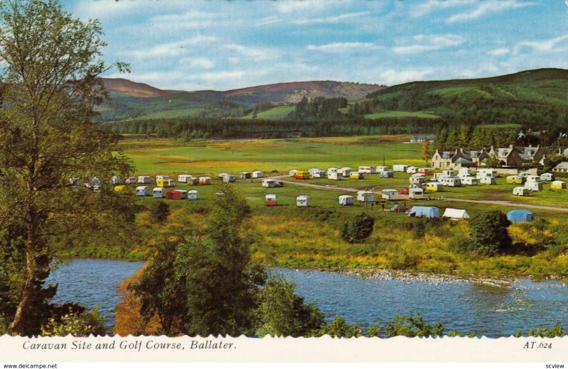Caravan Site & Golf Course , BALATER , Scotland , 1975