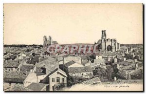 Old Postcard Toul General view