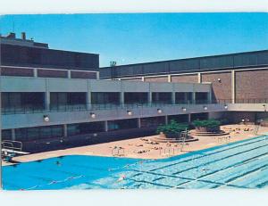 Pre-1980 POOL AT UNIVERSITY OF ILLINOIS Champaign-Urbana Illinois IL L6353@