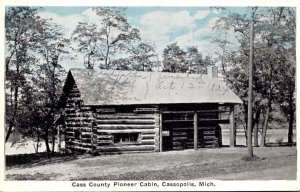 Michigan Cassopolis Cass County Pioneer Cabin