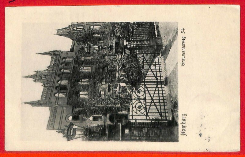 aa7475 - Ansichtskarten VINTAGE POSTCARD: Deutschland GERMANY -  HAMBURG 1908