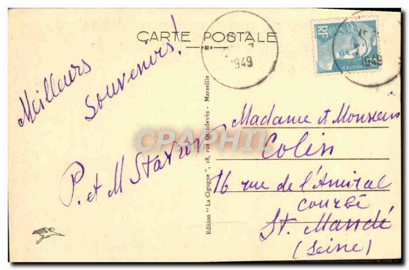 Old Postcard Villeneuve Avignon The twin towers of the Fort Saint-Andr?