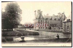 Old Postcard Courances Chateau