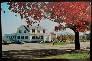 Vintage Postcard 1950's Sunny Villa Restaurant, Ossipee, New Hampshire (NH)