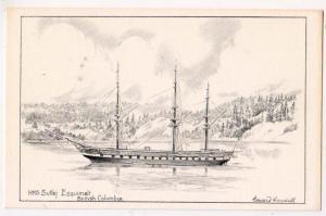 HMS Sutlej Esquimalt, Edward Goodall