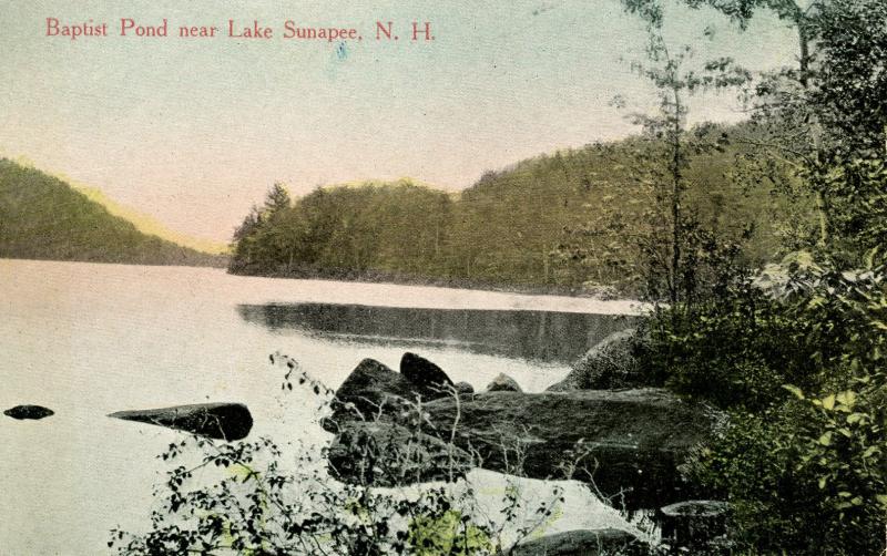 NH - Lake Sunapee Region. Baptist Pond