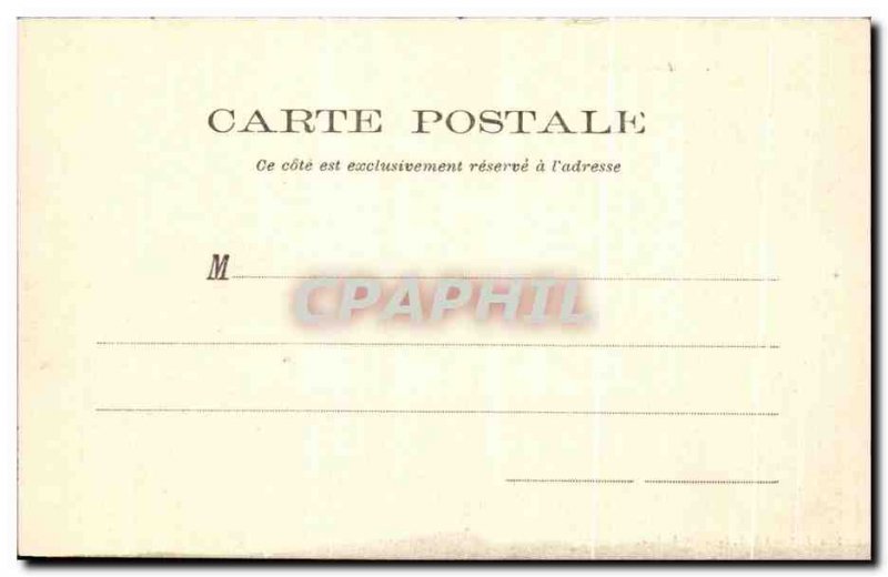 Postcard Old Chateau du Lude