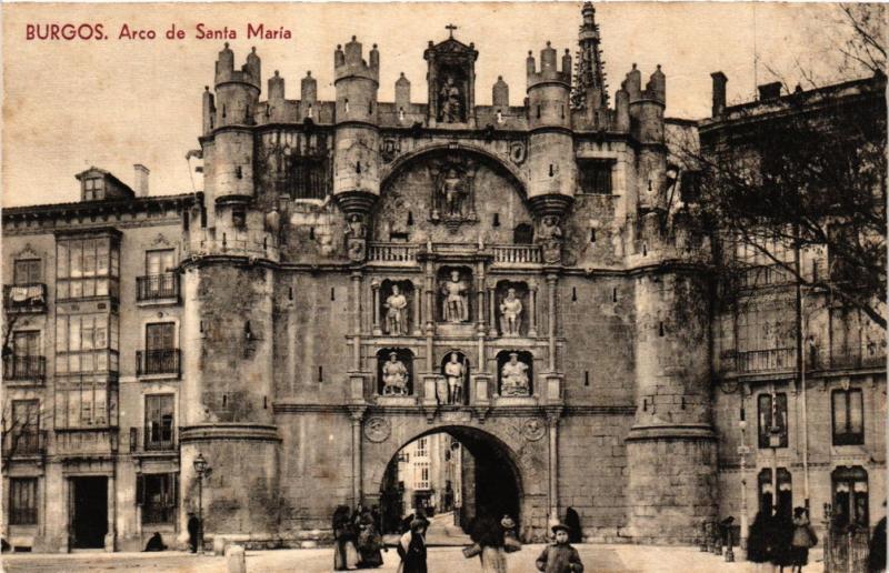 CPA Burgos Arco de Santa Maria SPAIN (744053)