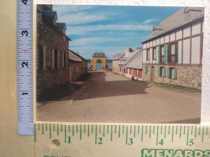 Postcard Fortress Of Louisbourg National Historic Park, Cape Breton, Canada