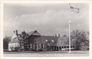 New York Hyde Park Franklin D Roosevelt Memorial Library Real Photo