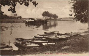 CPA VERBERIE - Vue sur l'Oise (130680)