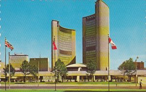 Canada City Hall and Nathan Phillips Square Toronto Ontario