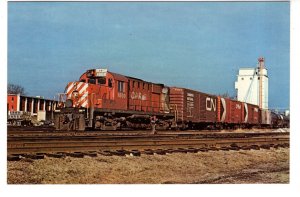 CP Railway Train, Fredericton, New Brunswick, 1981