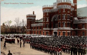 Royal Grenadiers Toronto Ontario ON c1911 Postcard H49