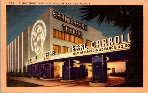 A Gay Night Spot of Hollywood CA Postcard PC58