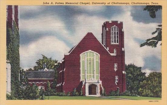 John A Patten Memorial Chapel University Of Chattanooga Tennessee