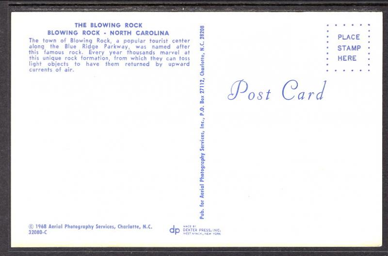 The Blowing Rock,Blowing Rock,NC BIN