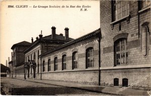 CPA CLICHY Le Groupe Scolaire de la Rue des Ecoles (1322985)