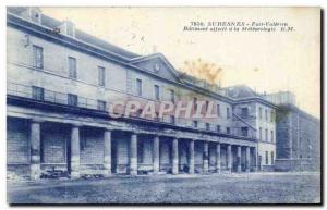 Old Postcard Fort Valerien in Suresnes Building has affected the Meteorology