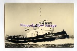 pf0300 - Dutch Smit Tug - Astronaut , built 1964 - postcard