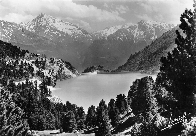 BR19222 Aussois le barrage    france