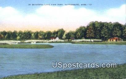 Lake View Park in Hattiesburg, Mississippi