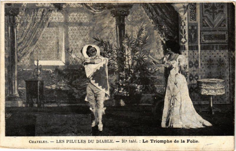 CPA Les Pilules du Diable Artiste THEATRE Star (361057)