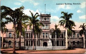 Postcard Judiciary Building in Honolulu, Hawaii