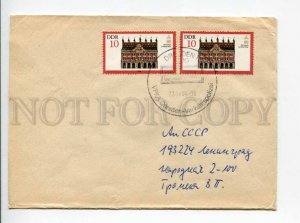 292856 EAST GERMANY GDR USSR 1984 Dresden VPKA traffic police postmark  