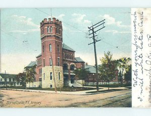 Pre-1907 BUILDING SCENE Hornellsville - Hornell New York NY AE9083