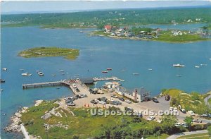 Aerial View in Cape Porpoise, Maine