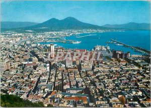 Modern Postcard Panorama Napoli