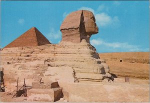 Egypt Postcard - Giza, The Sphinx and The Pyramid of Cheops RR17253