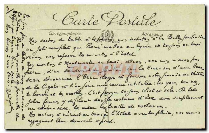 Chateauroux Old Postcard La Berrichonne