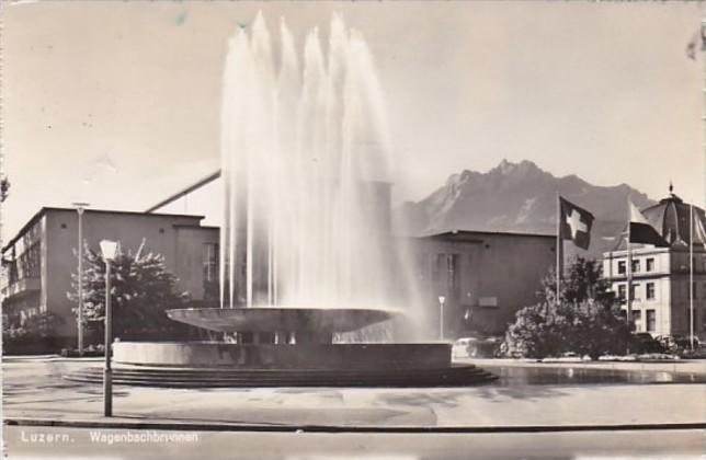 Switzerland Luzern Wagenbachbrunnen Photo