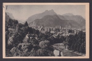 Vinatge postcard GERMANY Bad Reichenhall Hotel Panorama