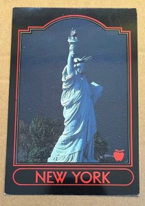 1986 USED POSTCARD  - STATUE OF LIBERTY, NEW YORK