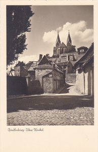 Germany Quedlinburg Blick auf das Schloss Photo