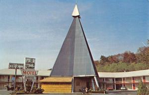 Greenbrook New Jersey Ivory Tower Motor Inn Street View Vintage Postcard K59242