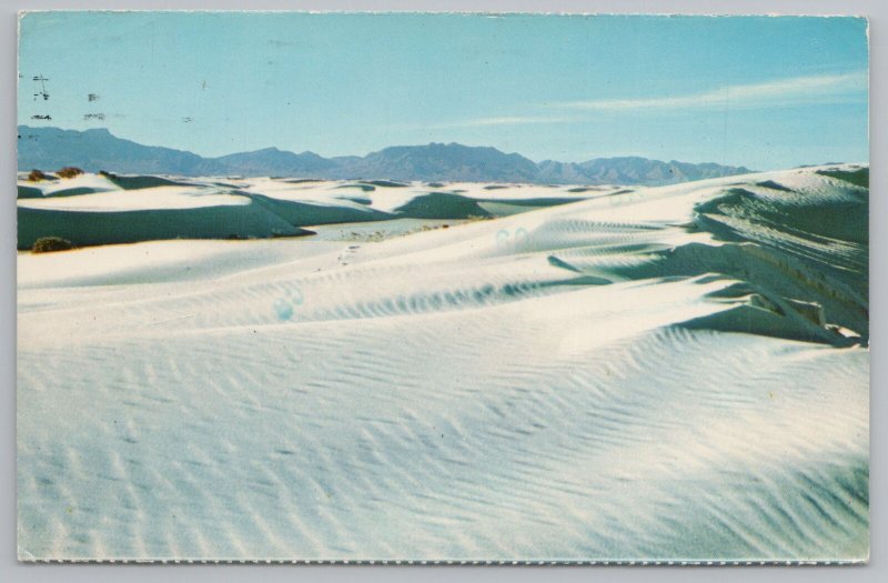 New MexicoWhite Sands Natl Monument Off Hwy US 70PM 1983Vintage Postcard