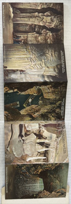 Mammoth Cave National Park Kentucky 16 Postcard Souvenir Folder