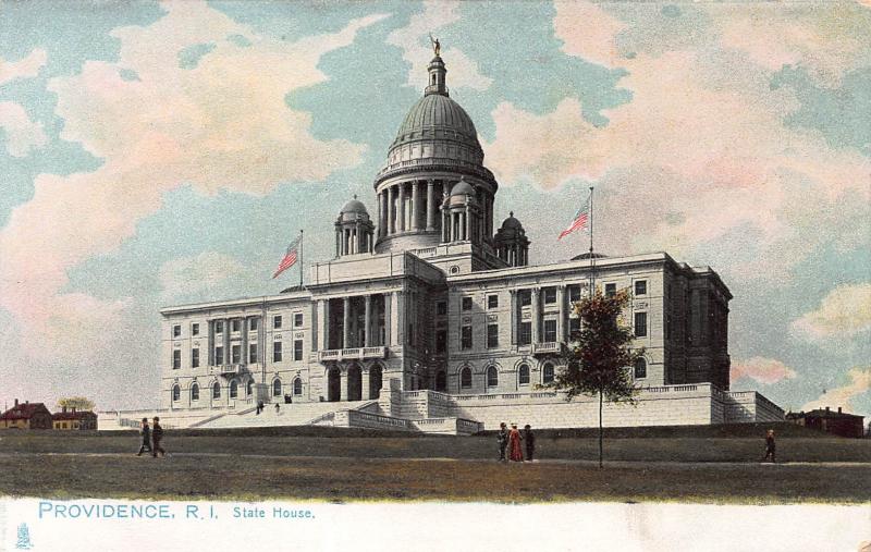 Providence, Rhode Island, State House, Early Postcard, unused